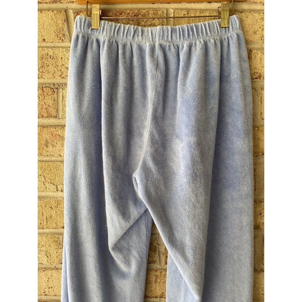 NWOT Stoney Clover Lane x Donni Collab Sweatpant Baby Blue Terrycloth Large - Picture 6 of 7